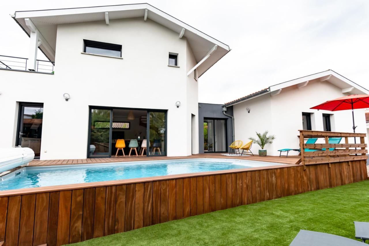 Frenchyhomes☆Villadeluxe☆Plage☆Piscine アンデルノ・レ・バン エクステリア 写真