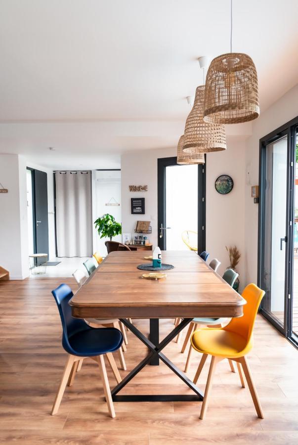 Frenchyhomes☆Villadeluxe☆Plage☆Piscine アンデルノ・レ・バン エクステリア 写真