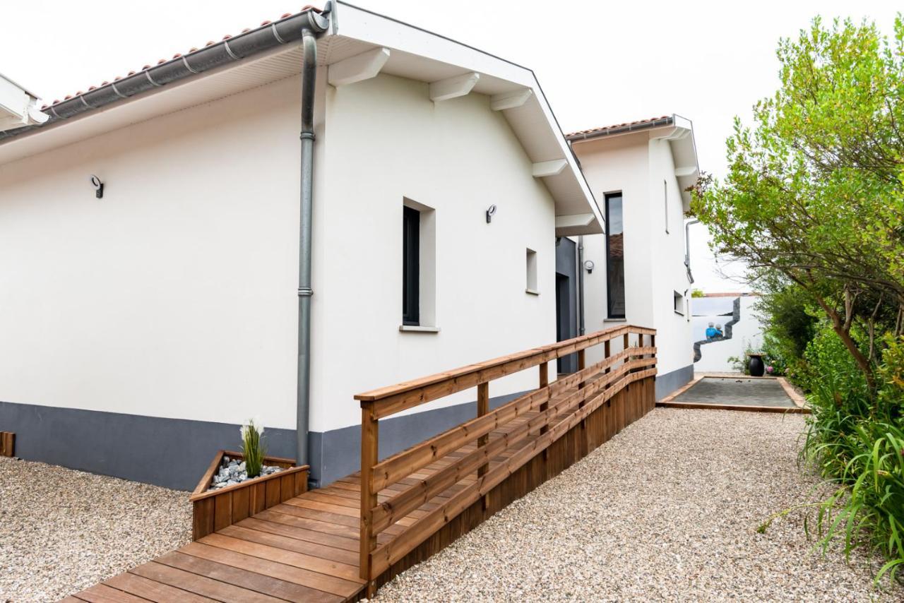 Frenchyhomes☆Villadeluxe☆Plage☆Piscine アンデルノ・レ・バン エクステリア 写真