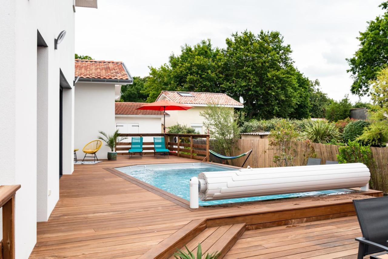 Frenchyhomes☆Villadeluxe☆Plage☆Piscine アンデルノ・レ・バン エクステリア 写真