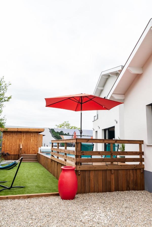 Frenchyhomes☆Villadeluxe☆Plage☆Piscine アンデルノ・レ・バン エクステリア 写真
