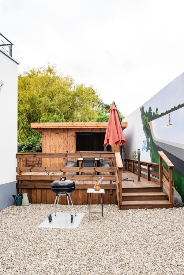 Frenchyhomes☆Villadeluxe☆Plage☆Piscine アンデルノ・レ・バン エクステリア 写真